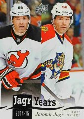 JAROMÍR JÁGR 18-19 UD Ser. 1 YEARS - JJ21