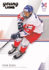 Adam Benák 2023-24 Legendary Cards Hlinka Gretzky Cup Young Lions