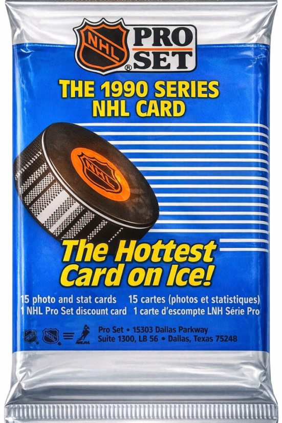 1990-91 Pro Set Series 1 Balíček