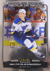 NIKITA ALEXANDROV 22-23 O-PEE-CHEE Platinum-MARQUEE ROOKIE