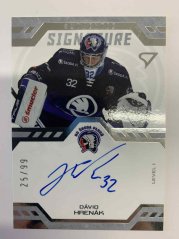 DÁVID HRENÁK 24-25 SportZoo Série1 Tipsport ELH AUTHENTIC SIGNATURE 25/99