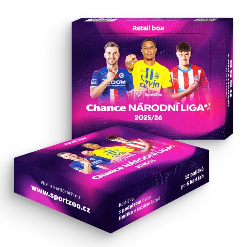 2025-26 SportZoo Chance Národní Liga Retail Box