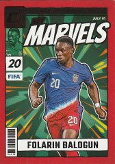 FOLARIN BALOGUN 2024-25 Donruss Net Marvels RED