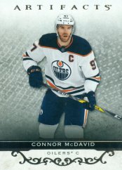 CONNOR MCDAVID 2021-22 Upper Deck Artifacts Rose Gold