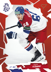 DAVID KÄMPF 2026 Hokejové Česko SportZoo Scarlet Red