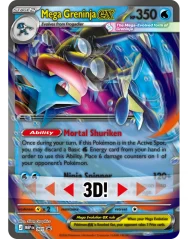 Pokémon Jumbo karta – Mega Greninja ex