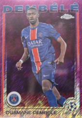 OSUMANE DEMBELE 2024-25 Topps Chrome UEFA Club Competitions Magenta Shimmer