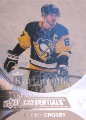 SIDNEY CROSBY 21-22 UD Credentials