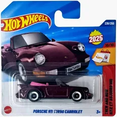 Hot Wheels Porsche 911 Turbo Cabriolet autíčko 1:64