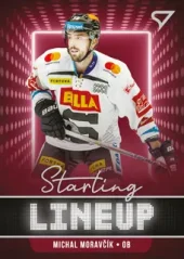 MICHAL MORAVČÍK 21-22 SportZoo Série2 Tipsport ELH Starting Lineup