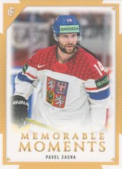 PAVEL ZACHA 2024 Legendary Memorable Moments