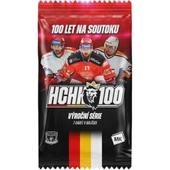MK hokejové karty 2025 100 let na soutoku Hradec Králové balíček