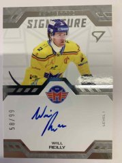 WILL REILLY 24-25 SportZoo Série1 Tipsport ELH AUTHENTIC SIGNATURE 58/99