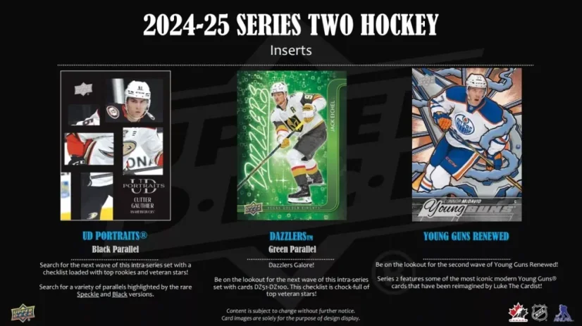 2024-25 Upper Deck Series 2 Hockey TIN Box