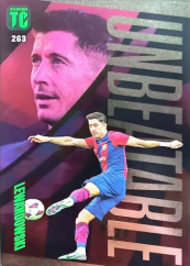 Robert Lewandowski 2024 Panini Top UNBEATABLE