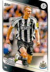 DAN BURN 2025-26 Topps UEFA Club Competitions