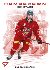 ONDŘEJ KOVAŘČÍK 2026 Hokejové Česko SportZoo HOMEGROWN ICE STARS