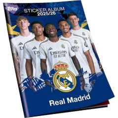 Topps Real Madrid 2025/2026: kompletní album samolepek pro fanoušky Realu
