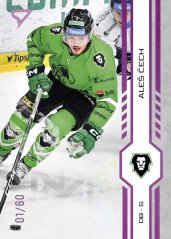 ALEŠ ČECH SportZoo Tipsport 2024-25 II.série Purple Iceberg 39/60
