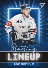 ALEXEY SOLOVYEV 21-22 SportZoo Série2 Tipsport ELH Starting Lineup