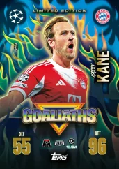 HARRY KANE Topps Match Attax EXTRA UEFA Club Competitions 2025/26 Limited Edition