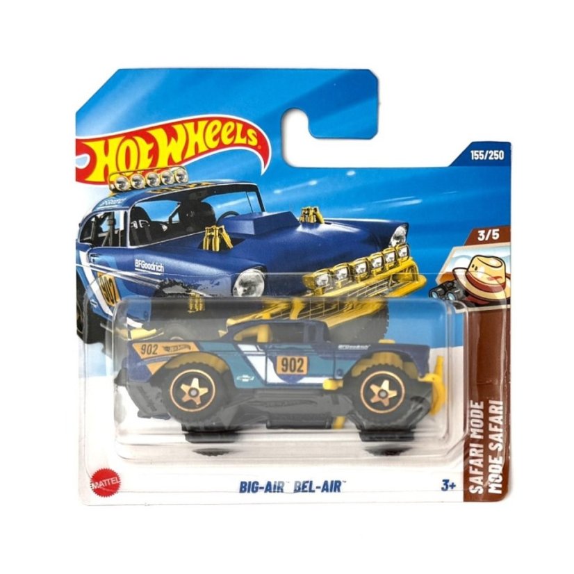 Hot Wheels BIG-AIR BEL-AIR – die-cast autíčko 1:64 v blistru