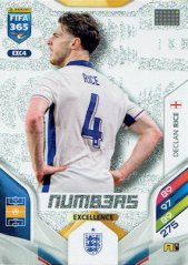 DECLAN RICE PANINI FIFA 365 Adrenalyn XL 2026 Numb3rs
