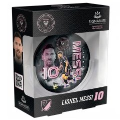 Lionel Messi Inter Miami – fotbalová memorabilie 14 cm-Black