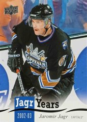 JAROMÍR JÁGR 18-19 UD Ser. 1 YEARS - JJ13