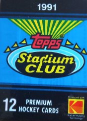 1991-92 Topps Stadium Club balíček