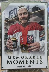 David Pastrňák LC Memorable Moments Platinium Die Cut  12/15