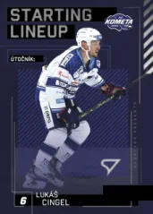 LUKÁŠ CINGEL 23-24 SportZoo Série2 Tipsport ELH Starting Line-Up