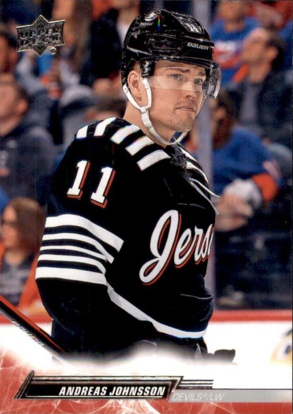 ANDREAS JOHNSSON 22-23 UD Hockey Serie1