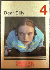 Stranger Things karta – Dear Billy