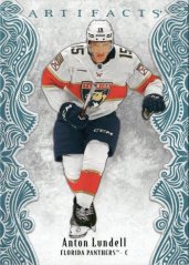 Anton Lundell 2025-26 Upper Deck Artifacts SKY BLUE