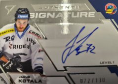 JAKUB KOTALA SportZoo 2023-24 I.serie Authentic Signature Level 1 72/130