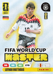 LOTHAR MATTHAUS 2026 Panini Adrenalyn XL FIFA World Cup MASTER