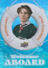 LIAM OHGREN 24-25 UD Hockey Série2 Welcome Aboard