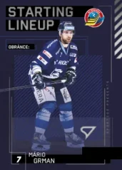 MÁRIO GRMAN 23-24 SportZoo Série2 Tipsport ELH Starting Line-Up