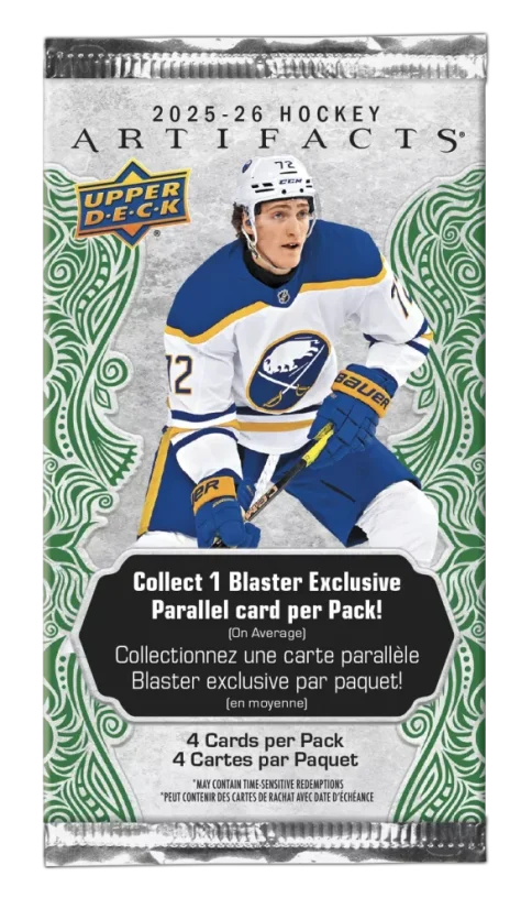 Upper Deck Artifacts 2025/26 Hockey Blaster balíček