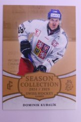 Dominik KUBALÍK - LC 2024-25 Season Collection Swiss Hockey Games