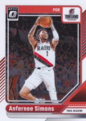 ANFERNEE SIMONS 2024-25 Donruss Optic