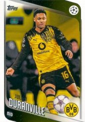 JULIEN DURANVILLE 2025-26 Topps UEFA Club Competitions