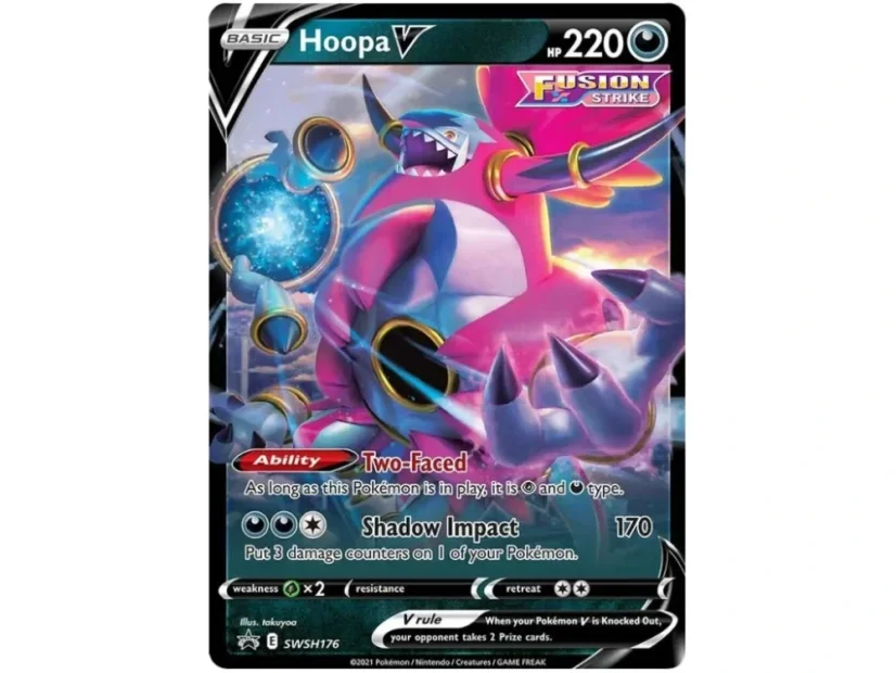 SWSH176 Hoopa V - Black Star Promos
