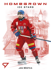 JAN ŠČOTKA 2026 Hokejové Česko SportZoo HOMEGROWN ICE STARS