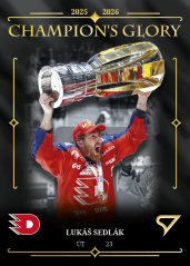 LUKÁŠ SEDLÁK SportZoo ELH 2025/26 Play Off Champions Glory