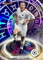 ANDRIY SCHEVCHENKO 2023-24 Topps Merlin UEFA Club Competition AGELESS ALCHEMY