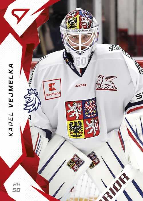 Karel Vejmelka 2025 SportZoo Hokejové Česko Red