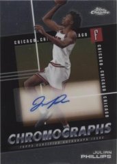 JULIAN PHILLIPS 2024-25 Topps Chrome CHROMOGRAPHS Auto