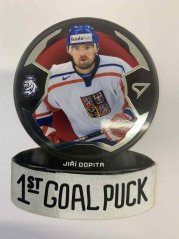 JIŘÍ DOPITA 2024 SportZoo Hokejové Česko 1st Goal Puck